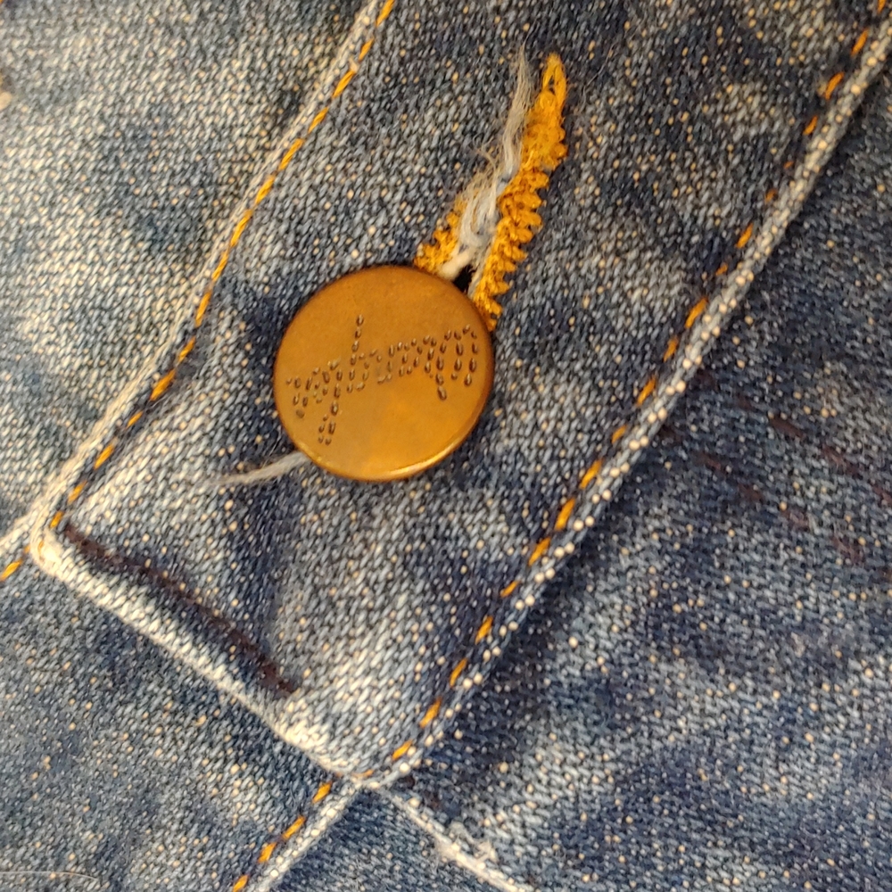 Vintage 1980 Wrangler jeans  sz.36x34 like new - Picture 4 of 15